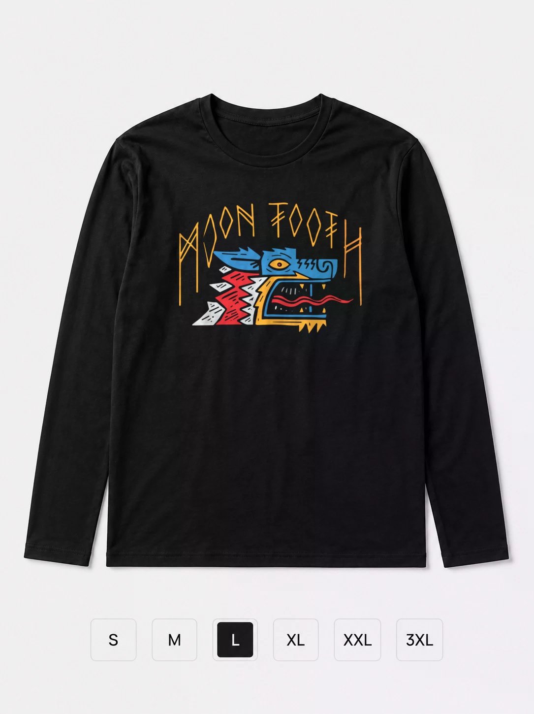 Лонгслив Moon tooth