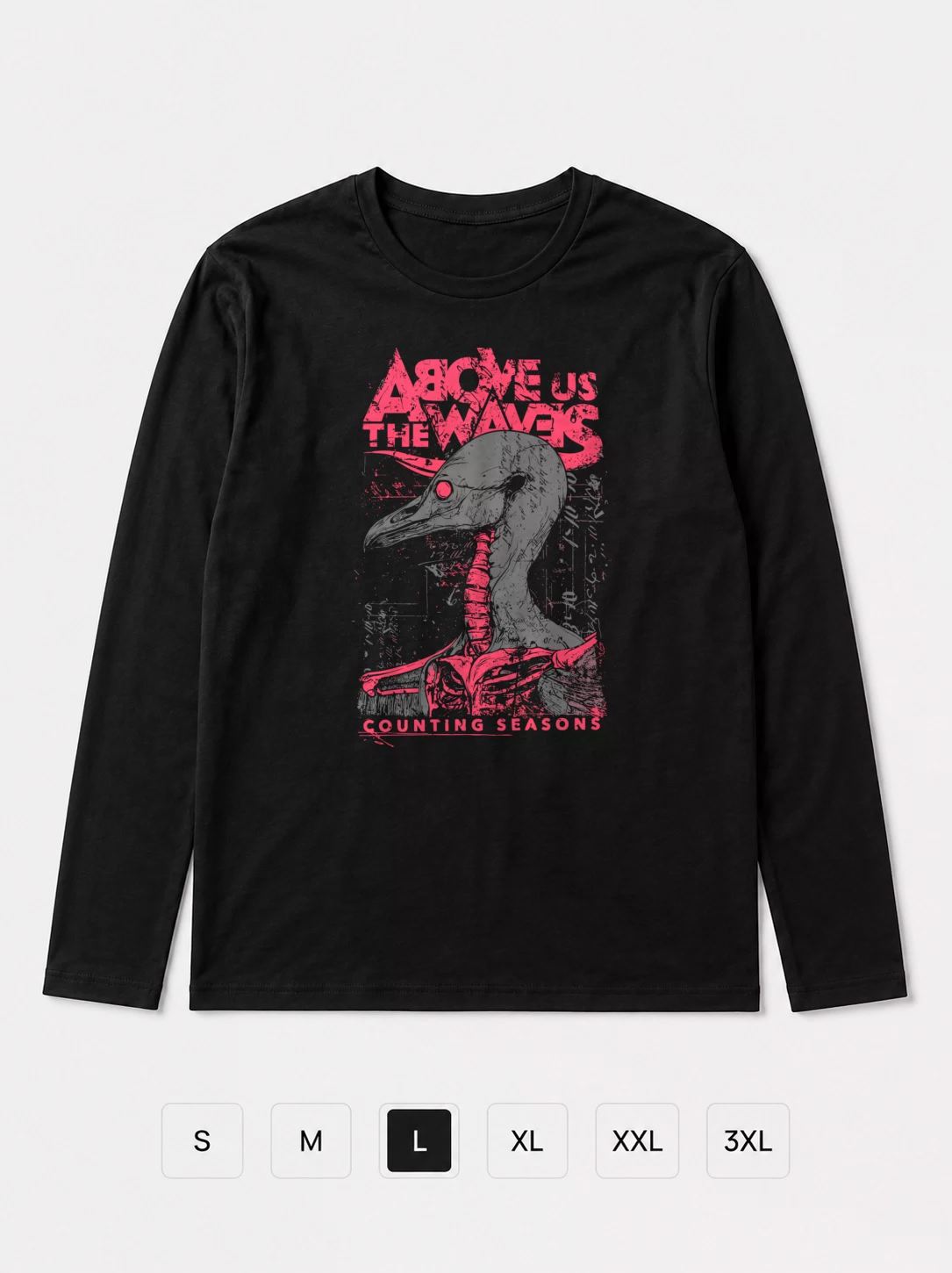Лонгслив Above us the waves