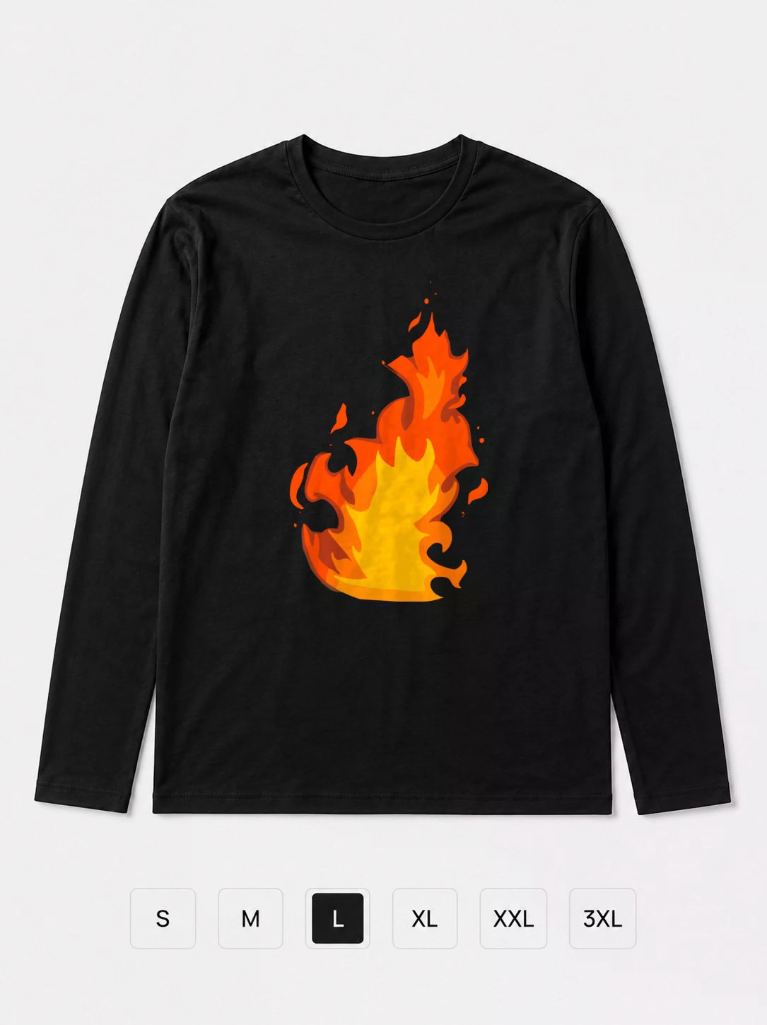 Лонгслив Fire