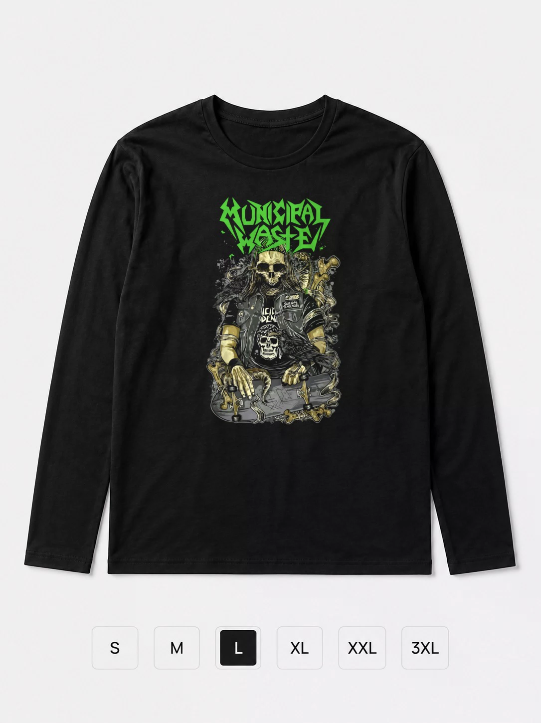 Лонгслив Municipal Waste