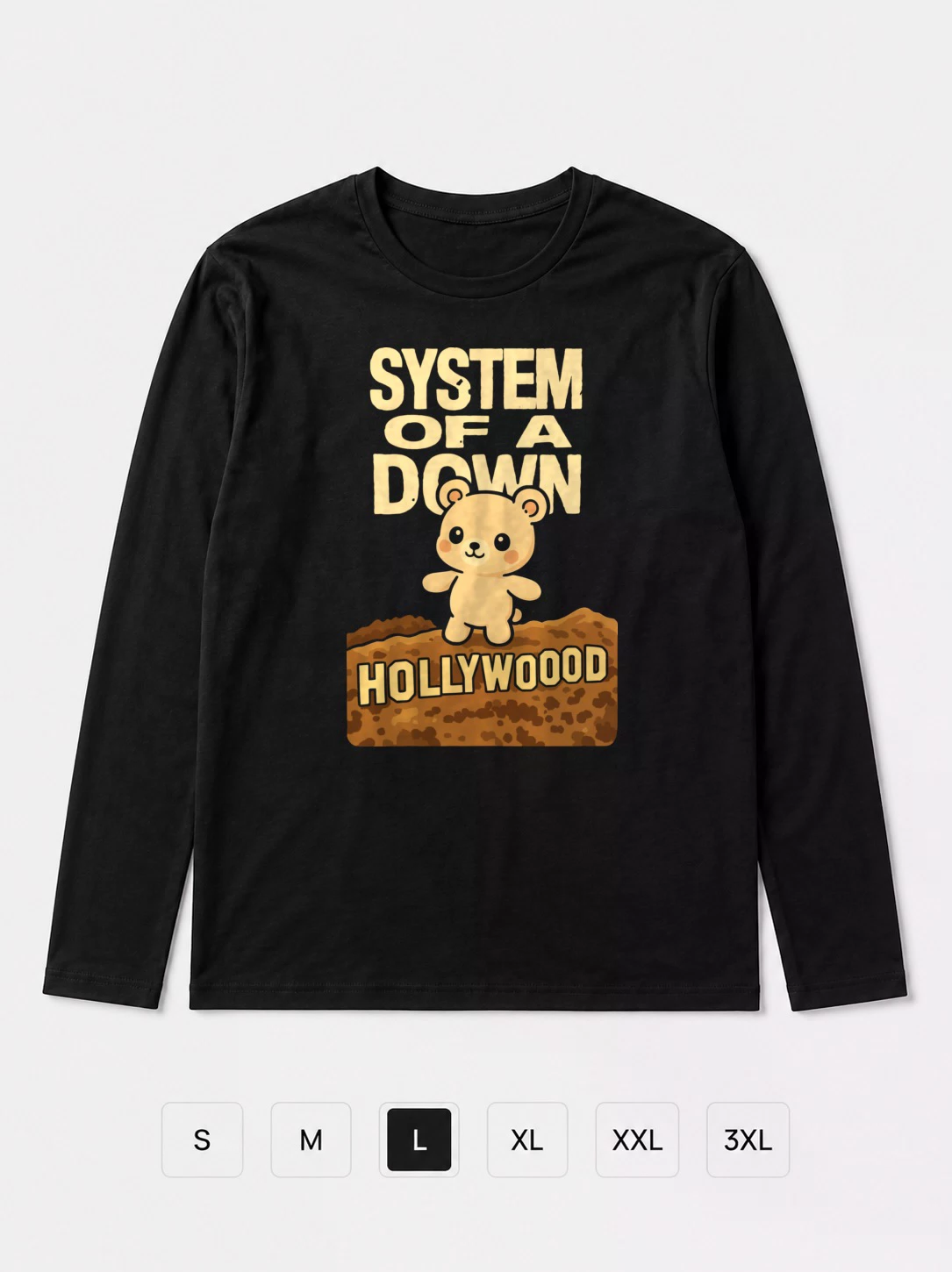 Лонгслив System Of A Down аниме