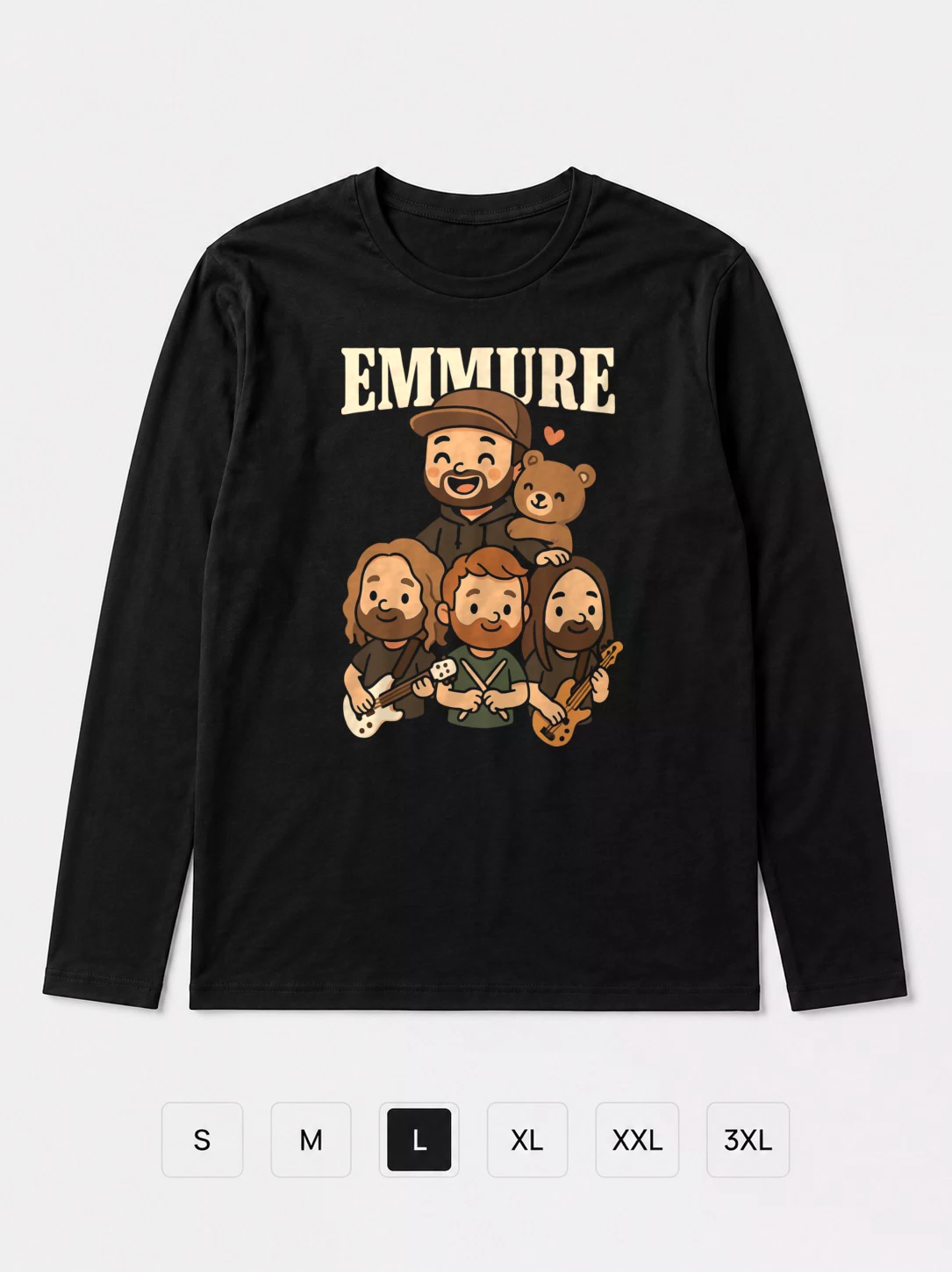 Лонгслив Emmure прикол