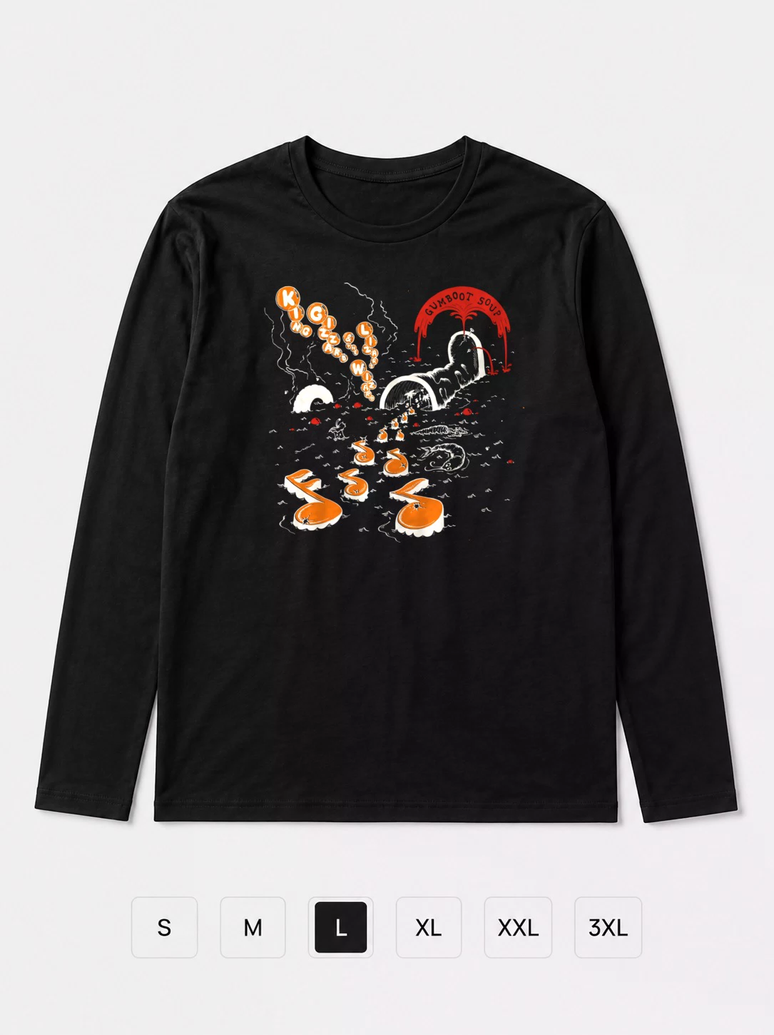 Лонгслив King Gizzard and The Lizzard Wizzard