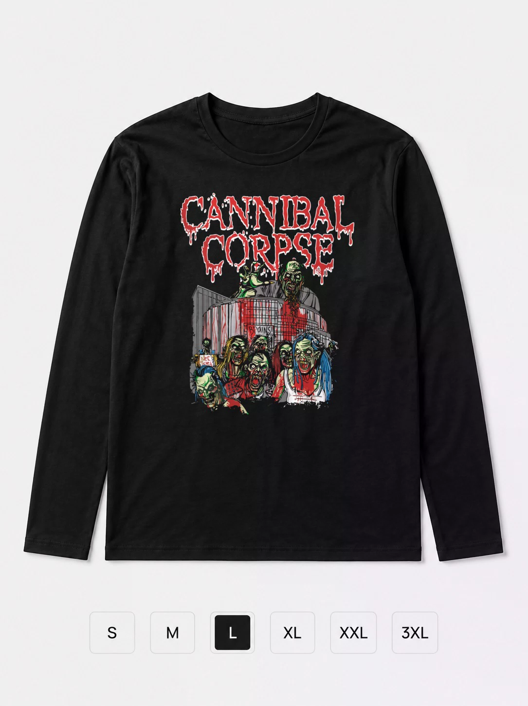 Лонгслив Cannibal Corpse