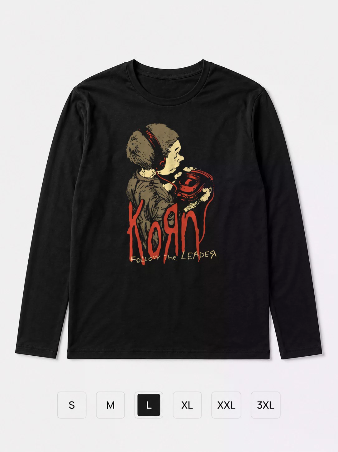 Лонгслив Korn