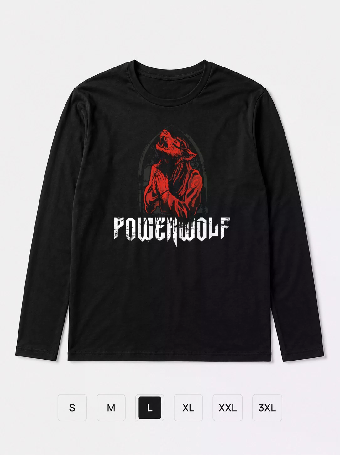 Лонгслив Powerwolf