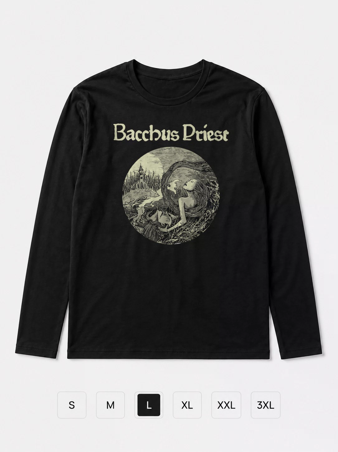 Лонгслив Bacchus priest