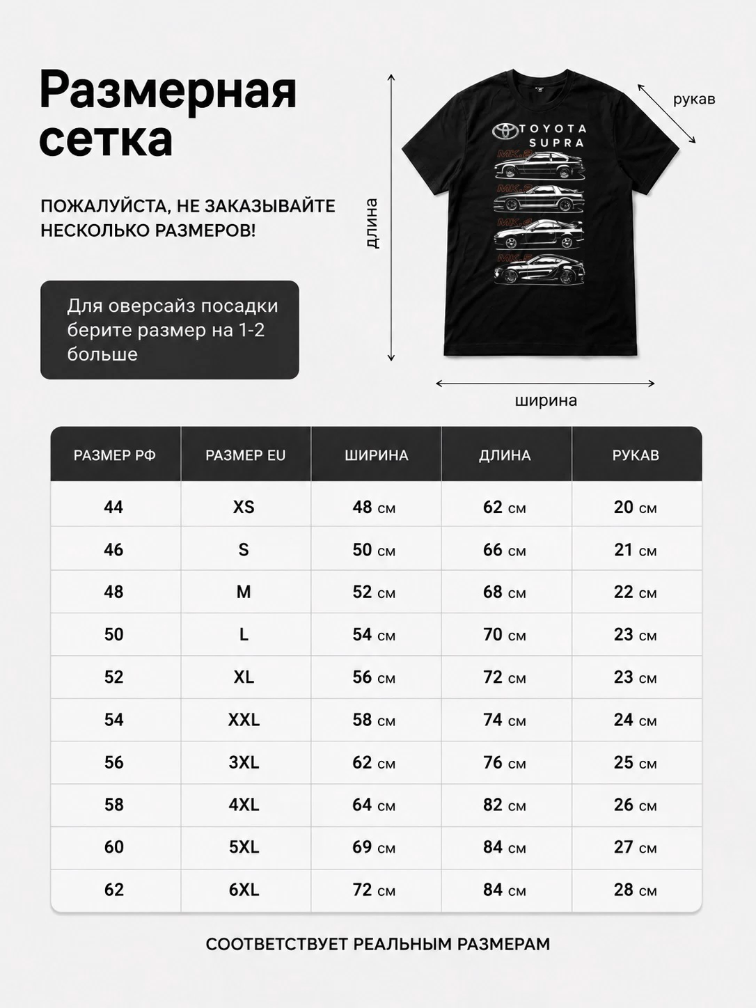 Детали: Футболка Toyota Supra