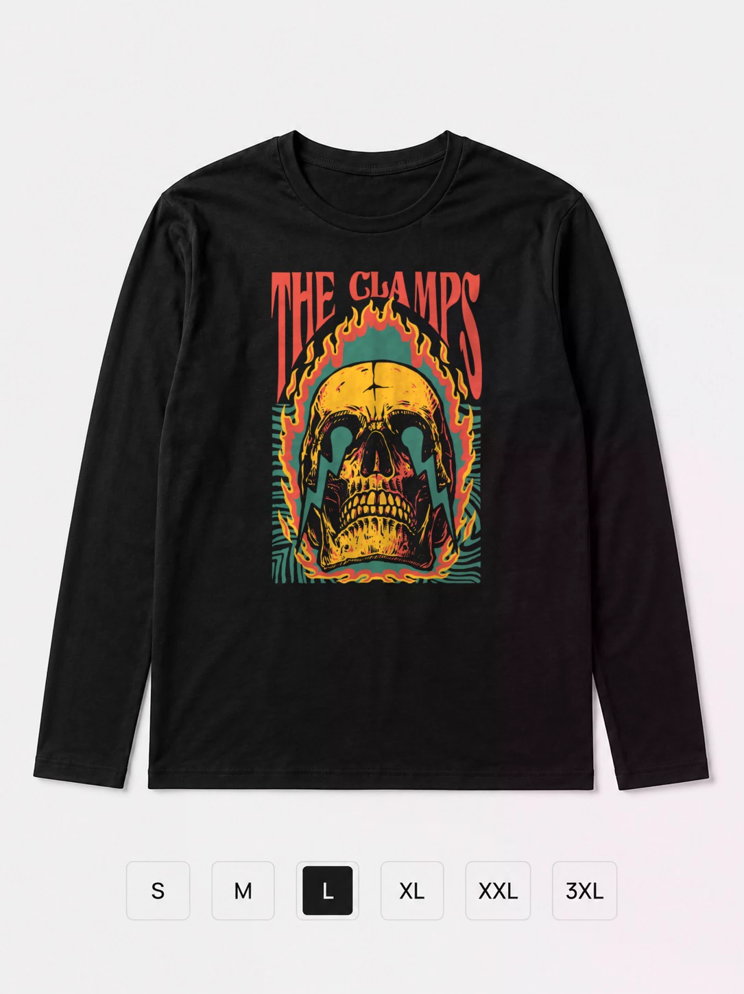 Лонгслив The clamps