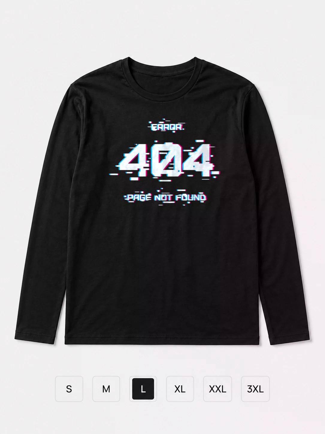Лонгслив 404 Page Not Found