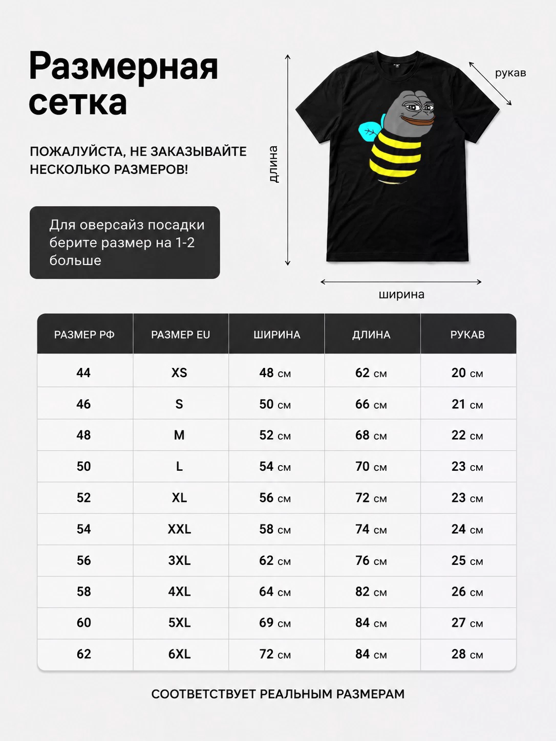 Детали: Футболка Пепе лягушка пчела