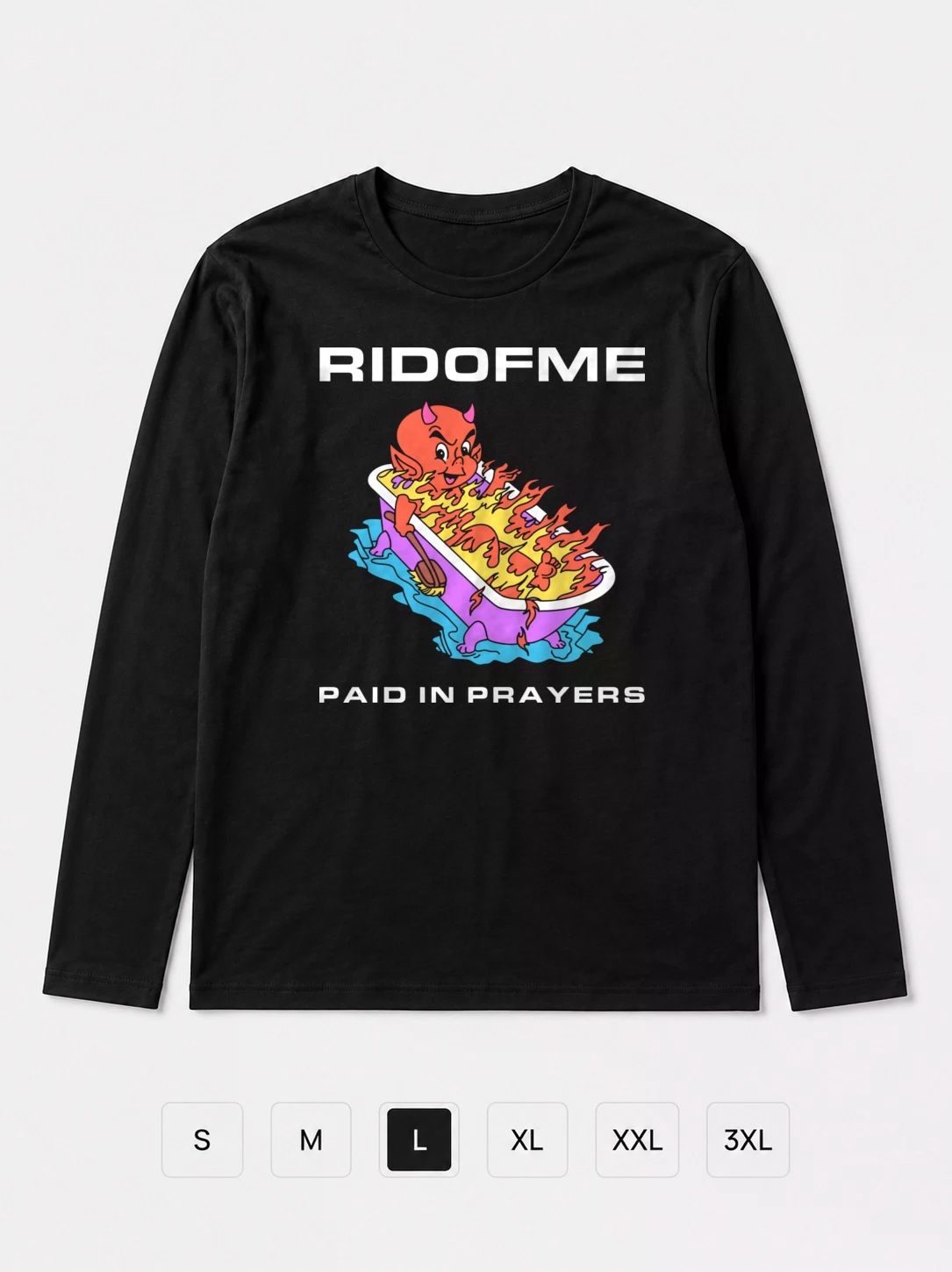 Лонгслив Rid Of Me