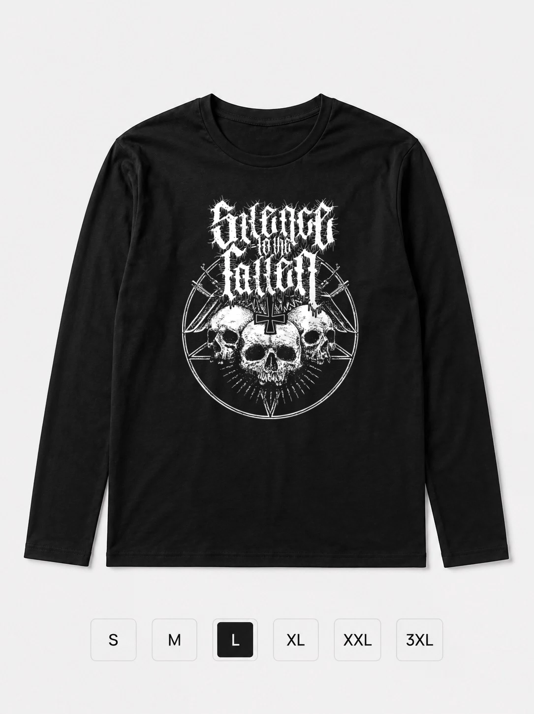 Лонгслив Silence To The Fallen