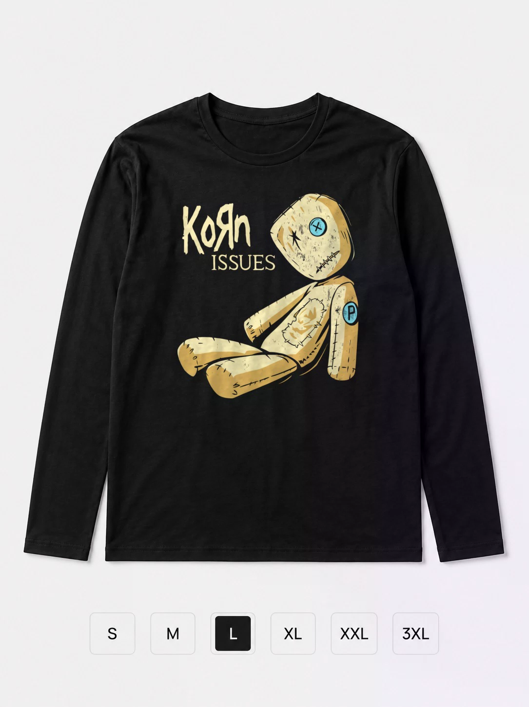 Лонгслив Korn прикол