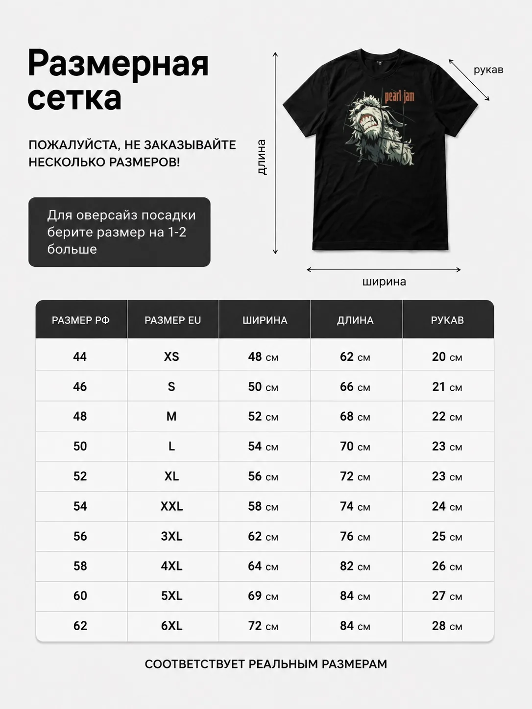 Детали: Футболка Pearl Jam прикол