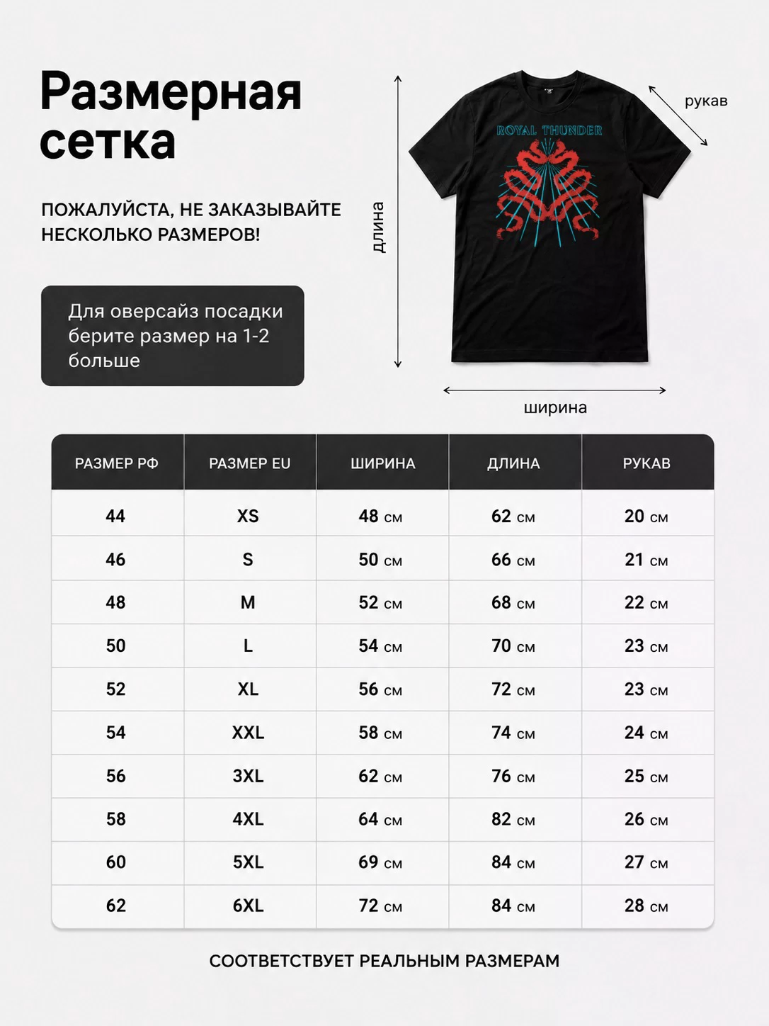 Детали: Футболка Royal thunder