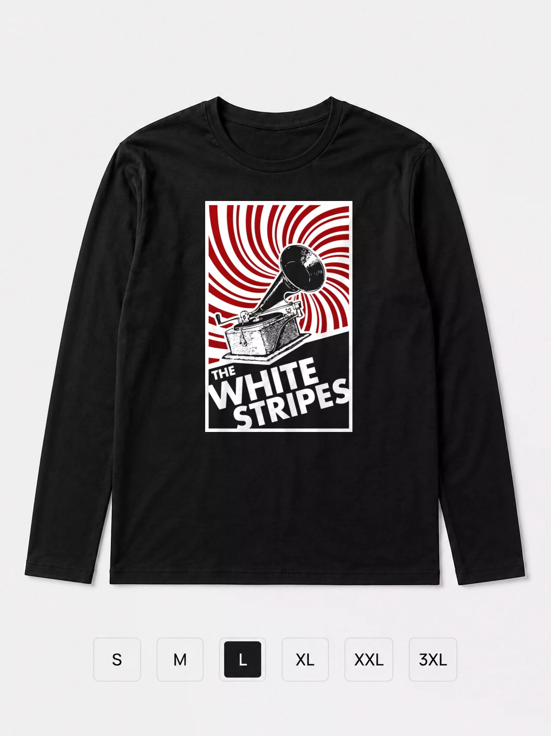 Лонгслив White Stripes