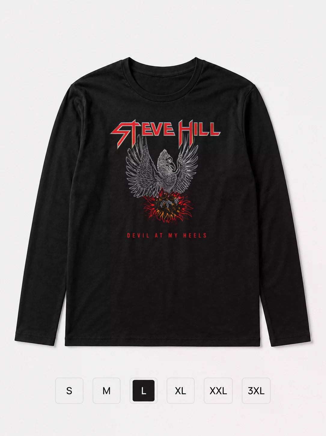 Лонгслив Steve hill