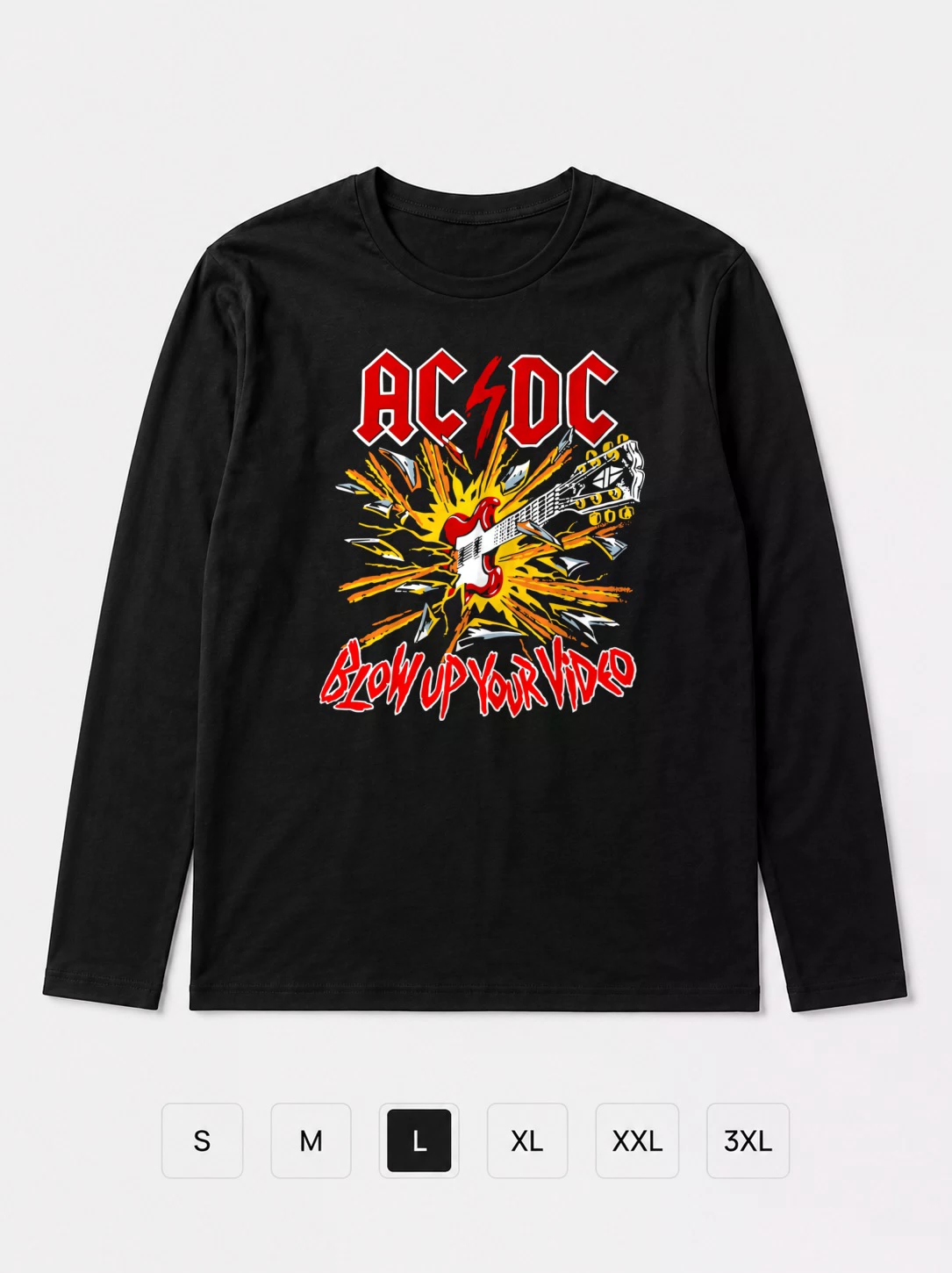 Лонгслив AC DC