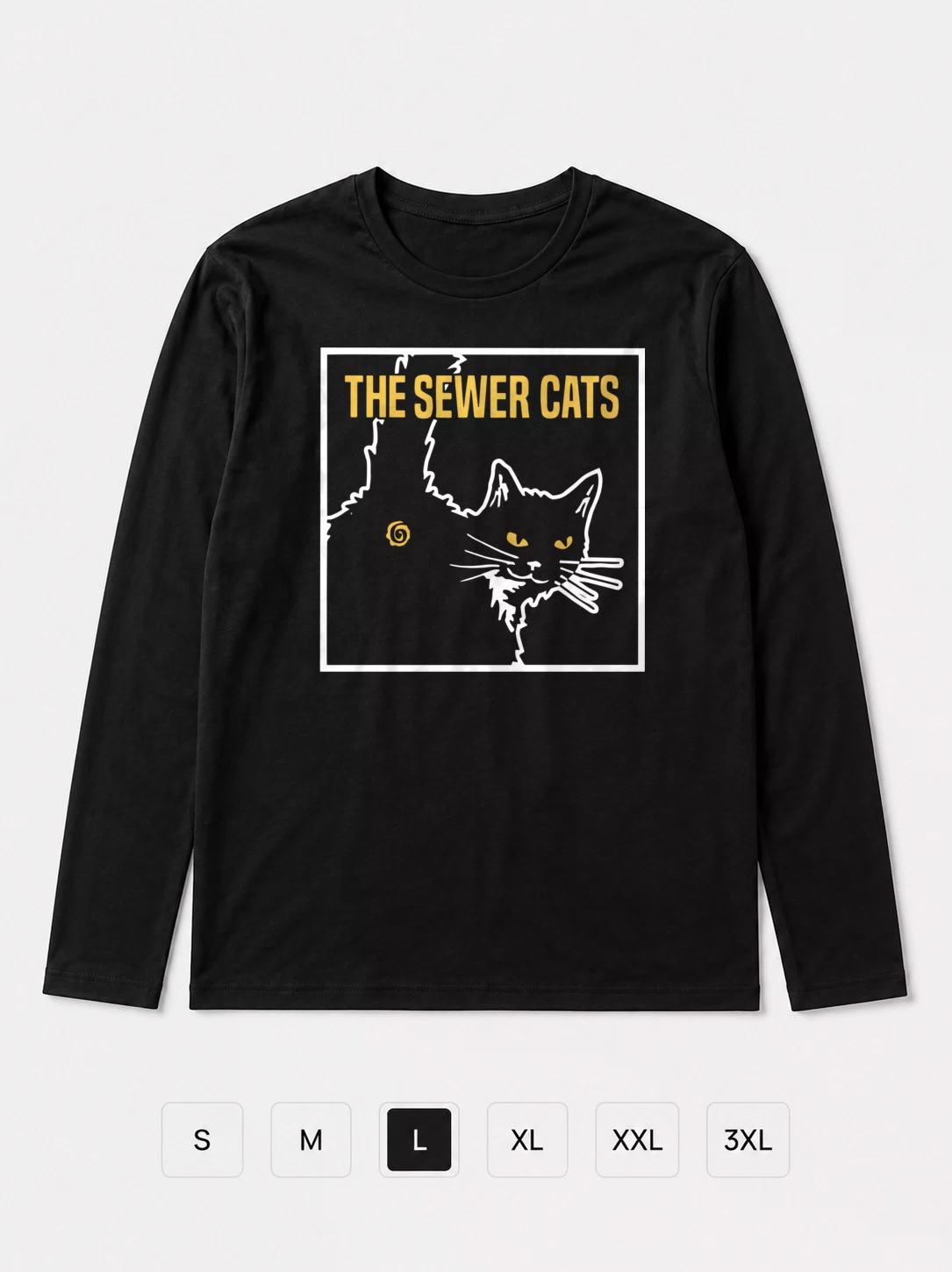 Лонгслив The sewer cats
