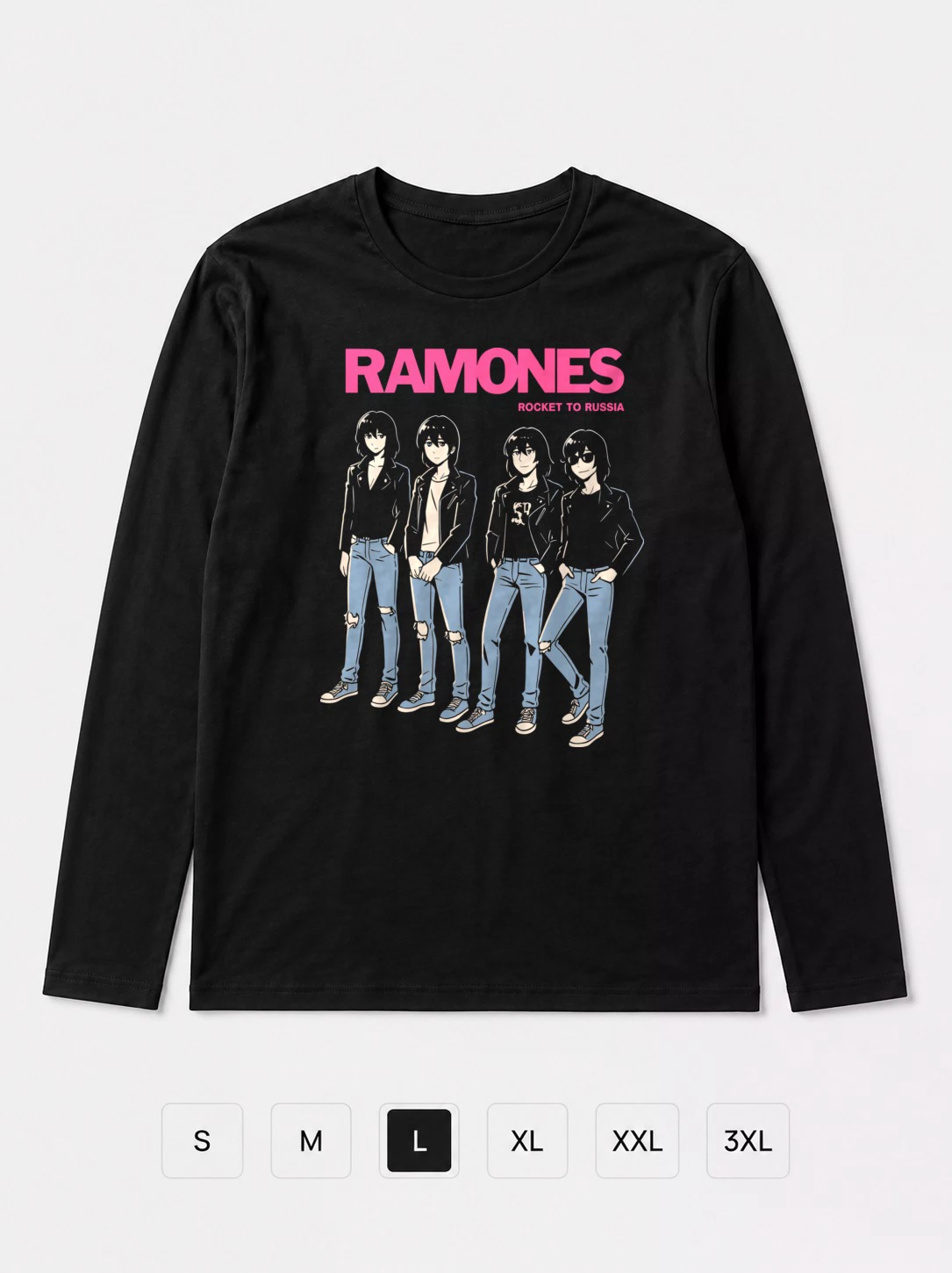 Лонгслив Ramones прикол