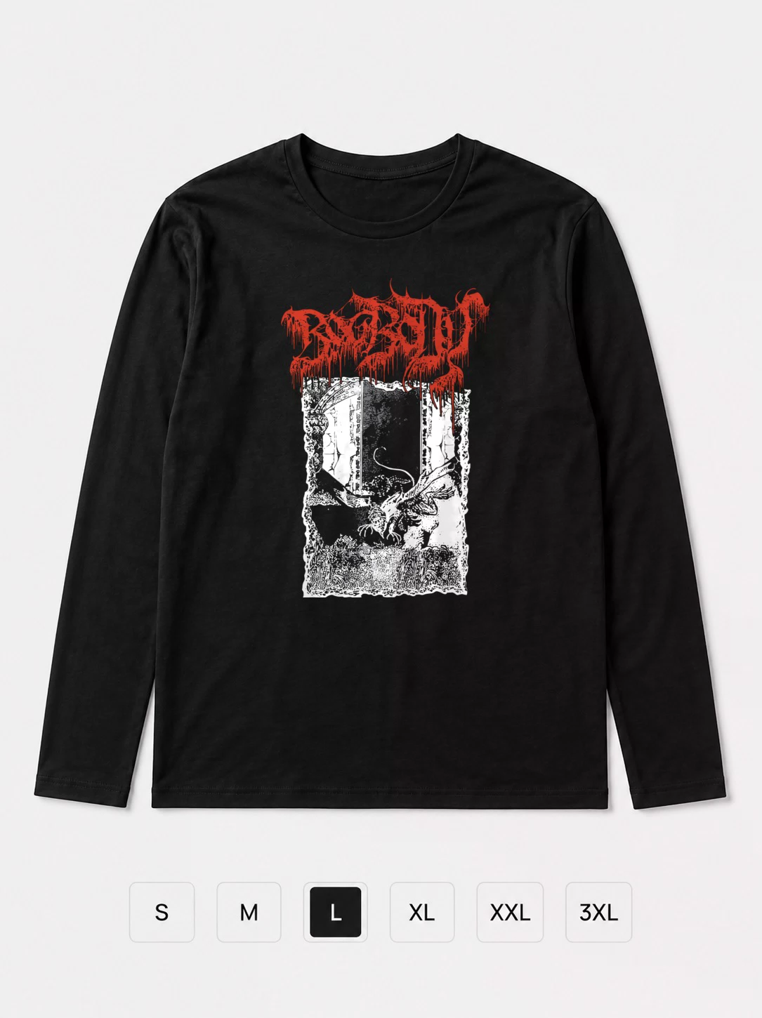 Лонгслив Bog body