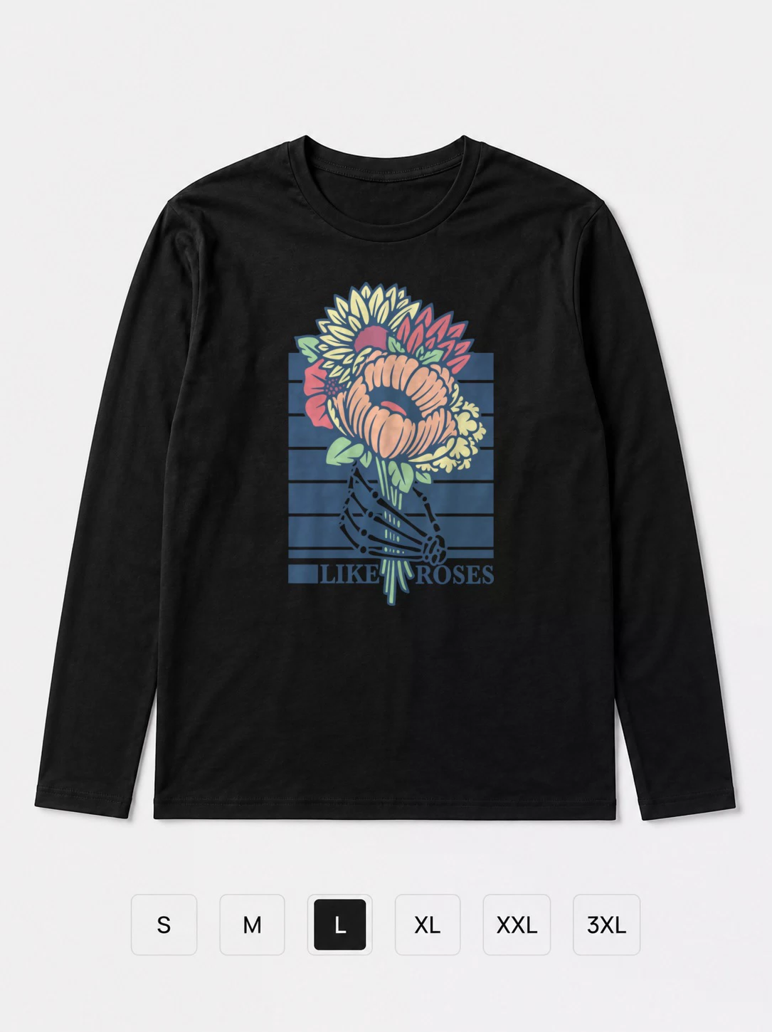 Лонгслив Flower tee