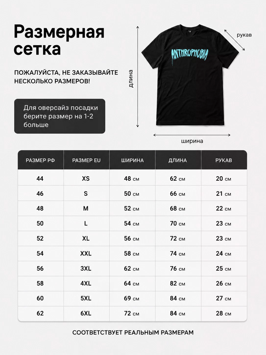 Детали: Футболка Anthrophobia