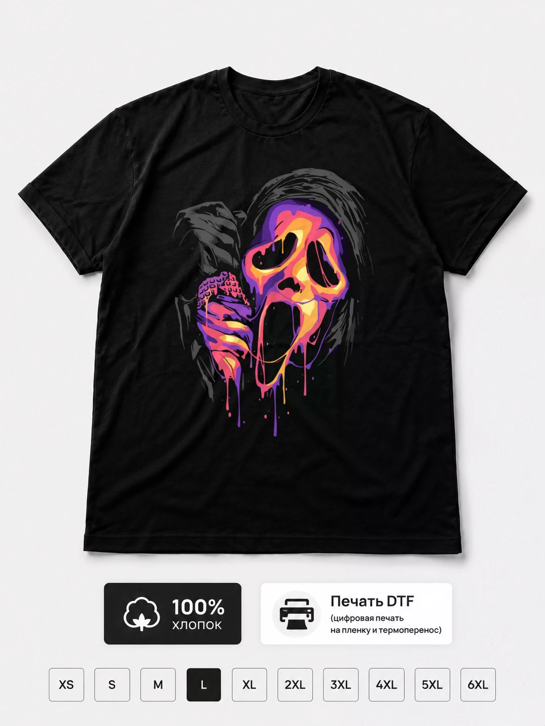 Футболка The Scream, Крик, фильм