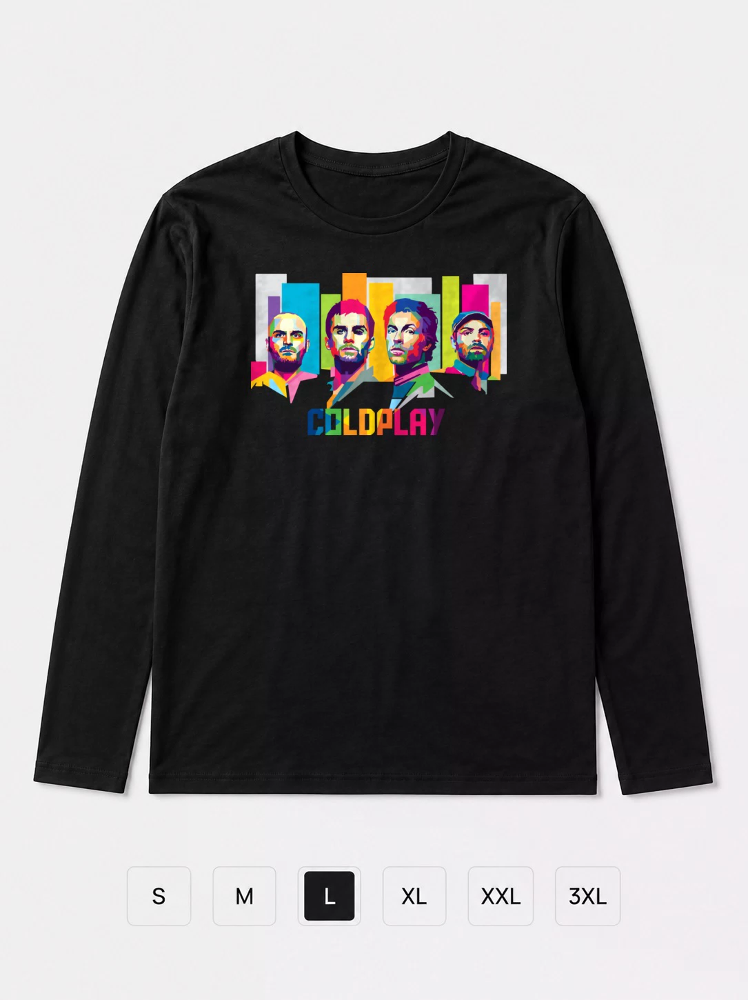 Лонгслив Coldplay