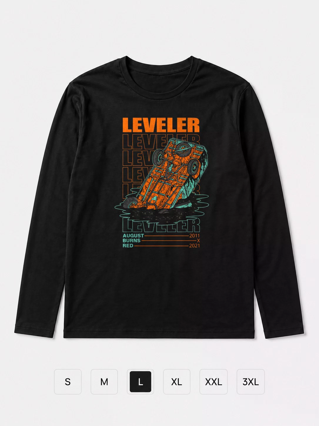 Лонгслив August Burn Red - Leveler