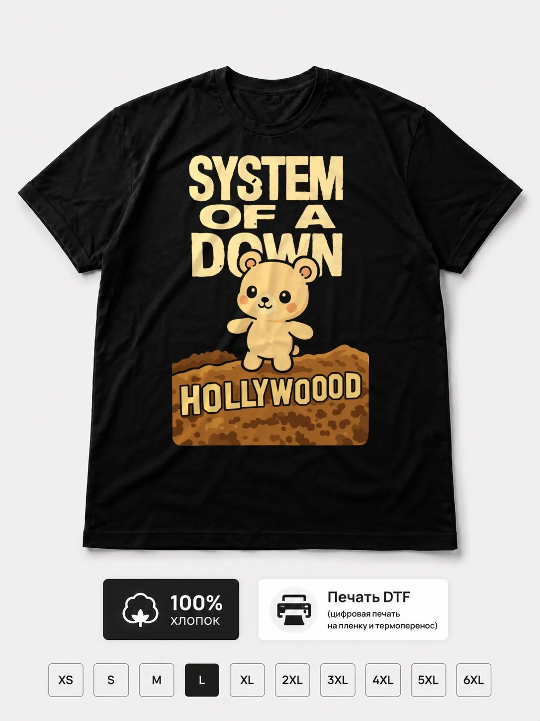 Футболка System Of A Down аниме