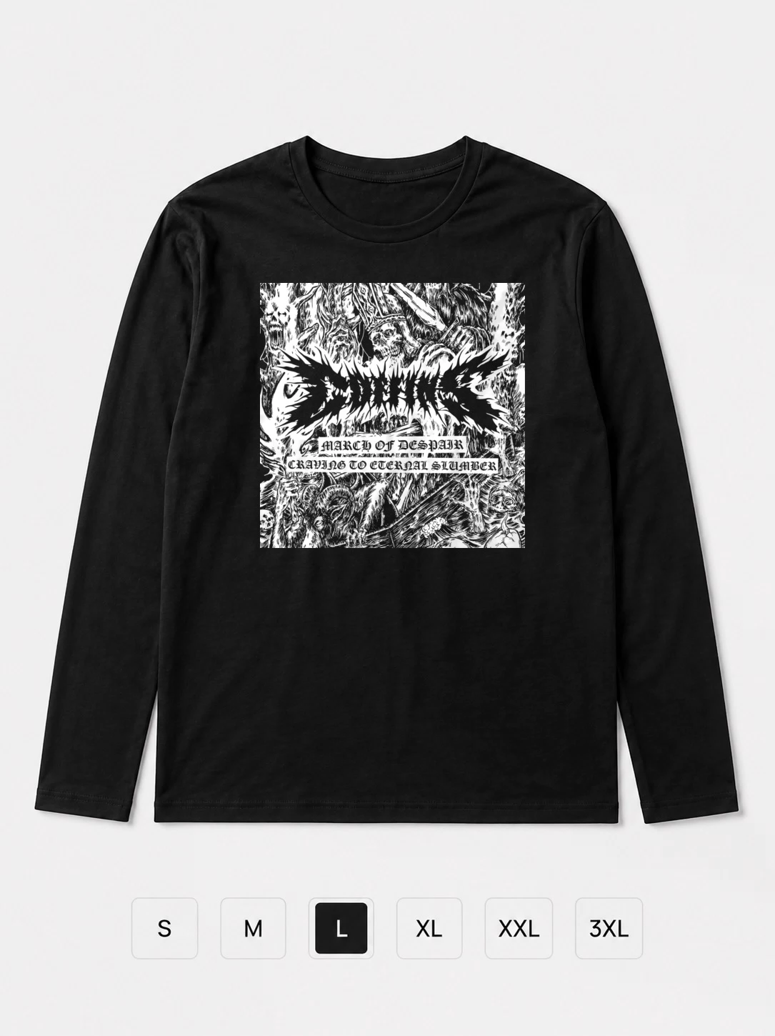 Лонгслив Coffins