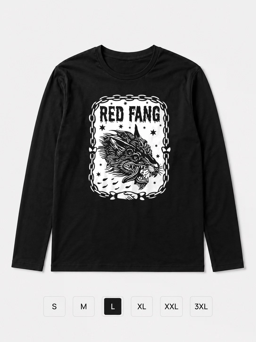 Лонгслив Red fang