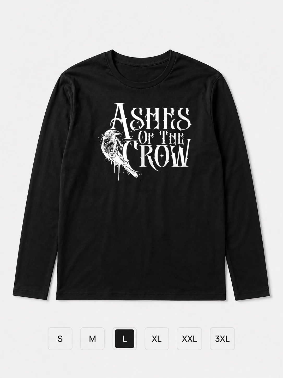 Лонгслив Ashes of the crow