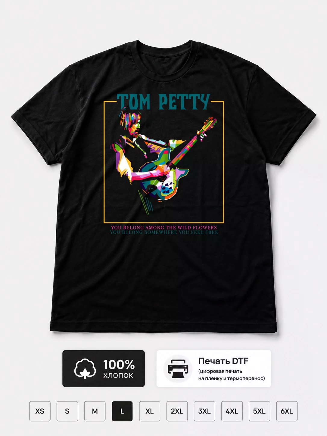 Футболка Tom Petty