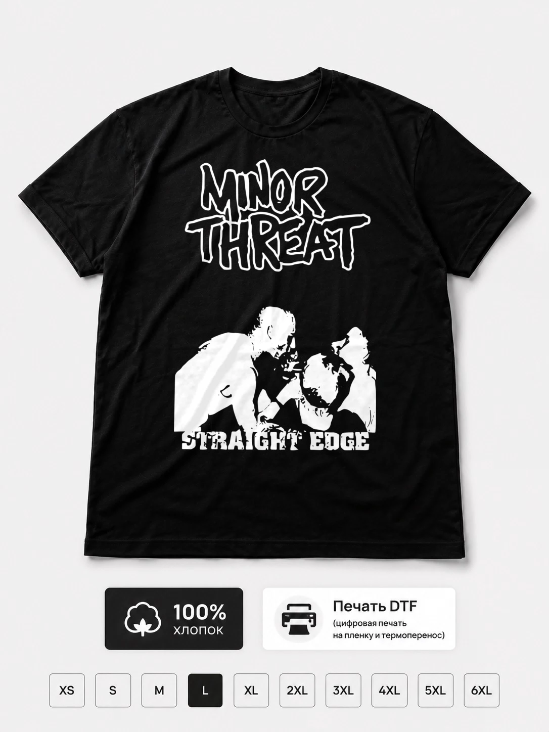 Футболка Minor Threat