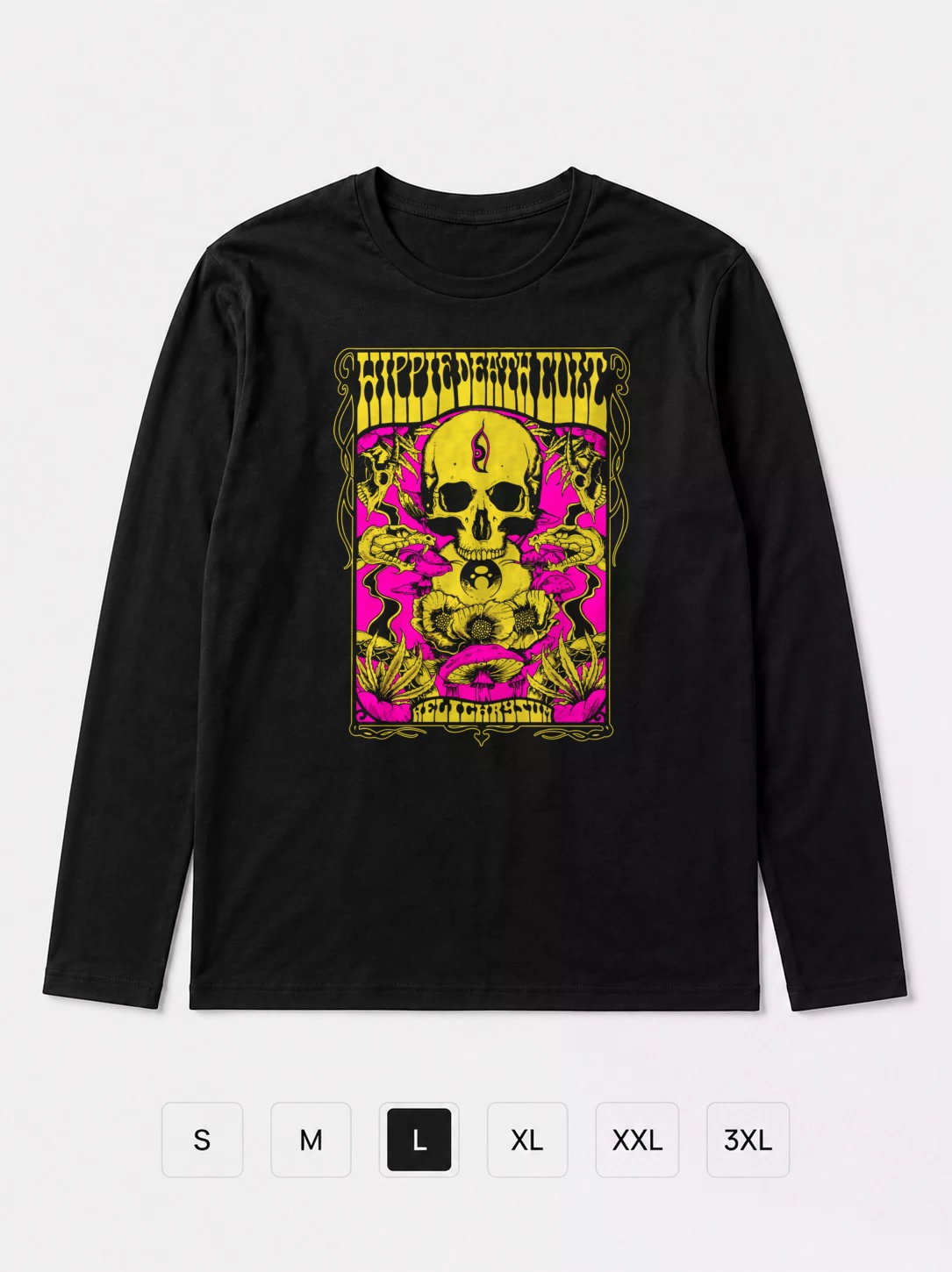 Лонгслив Hippie death cult