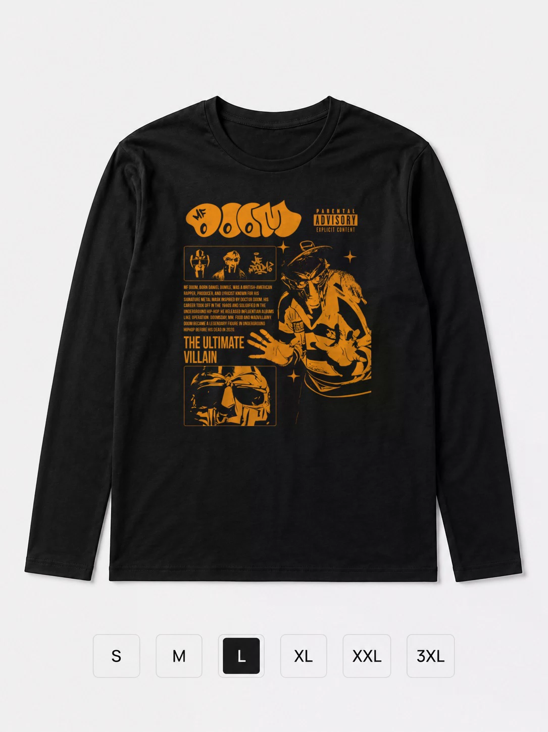 Лонгслив MF Doom