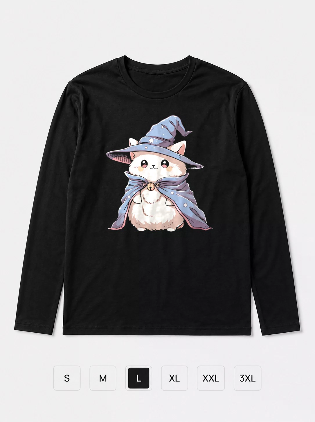 Лонгслив Wizard cat