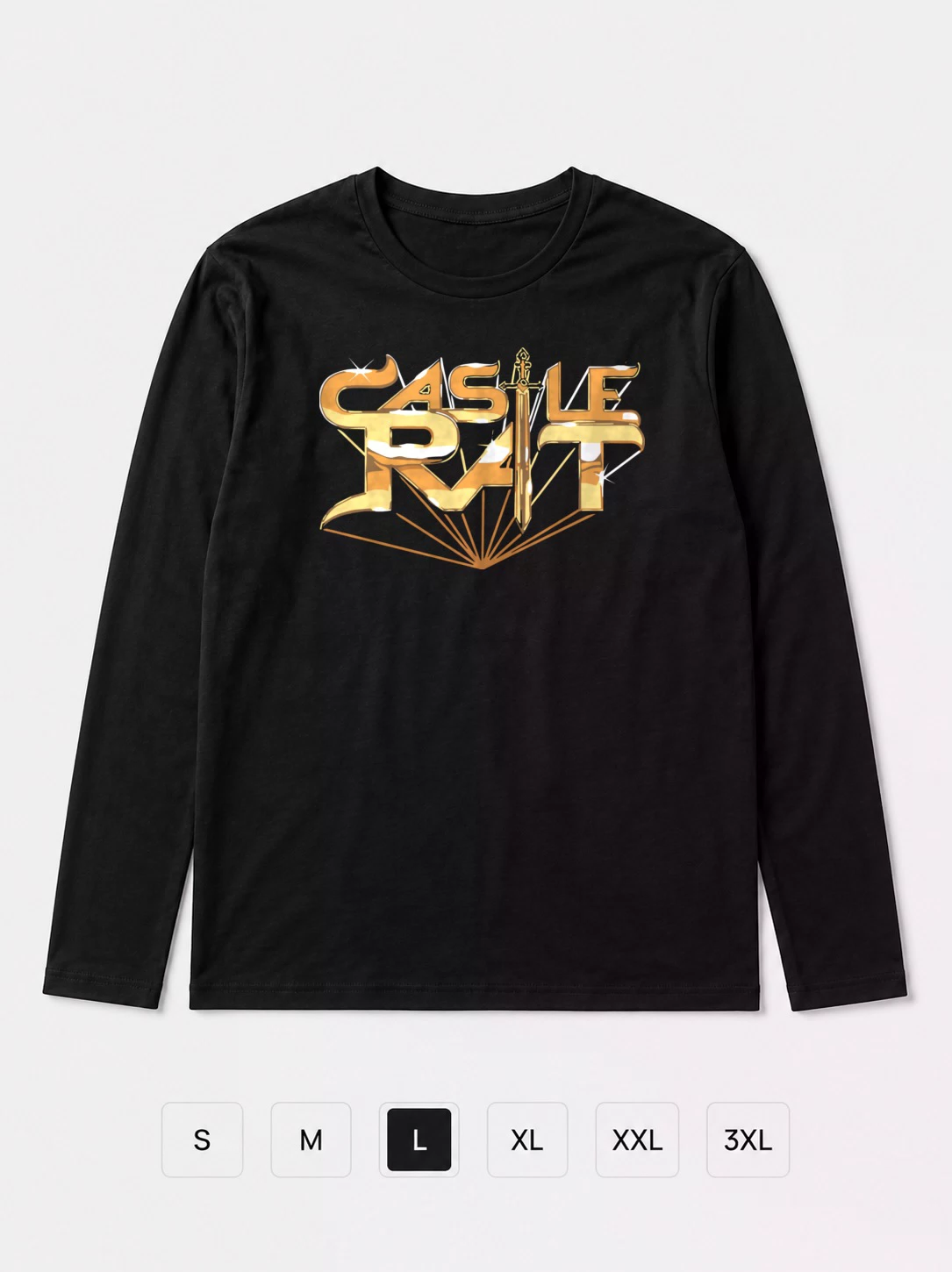 Лонгслив Castle rat