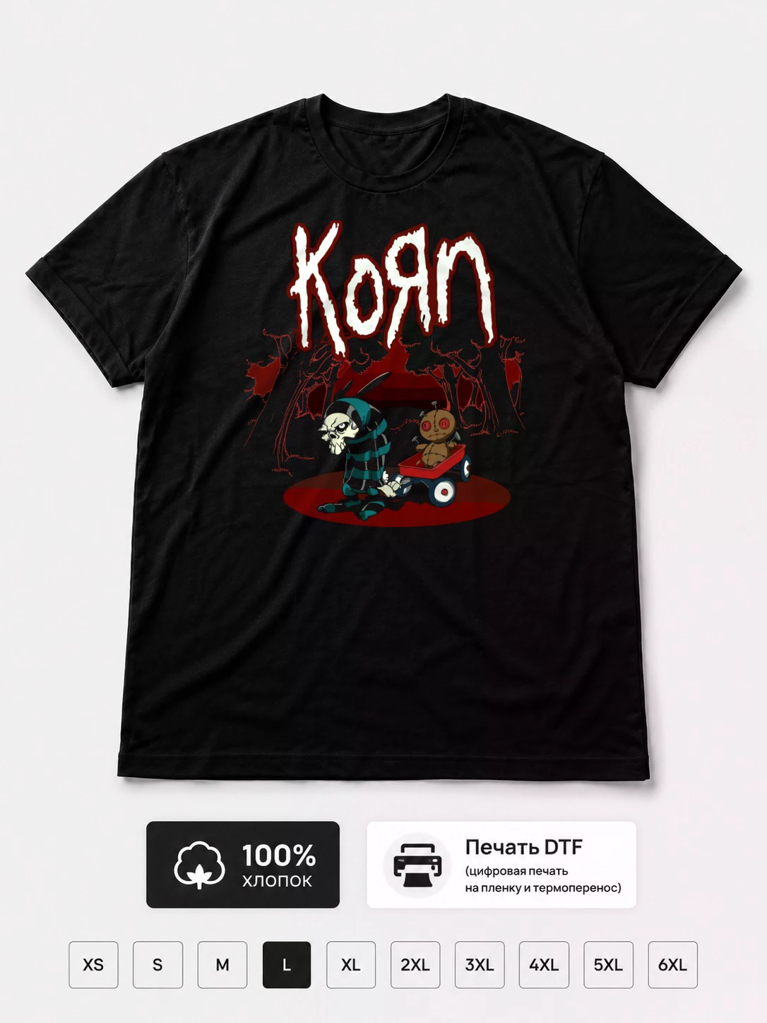 Футболка Korn