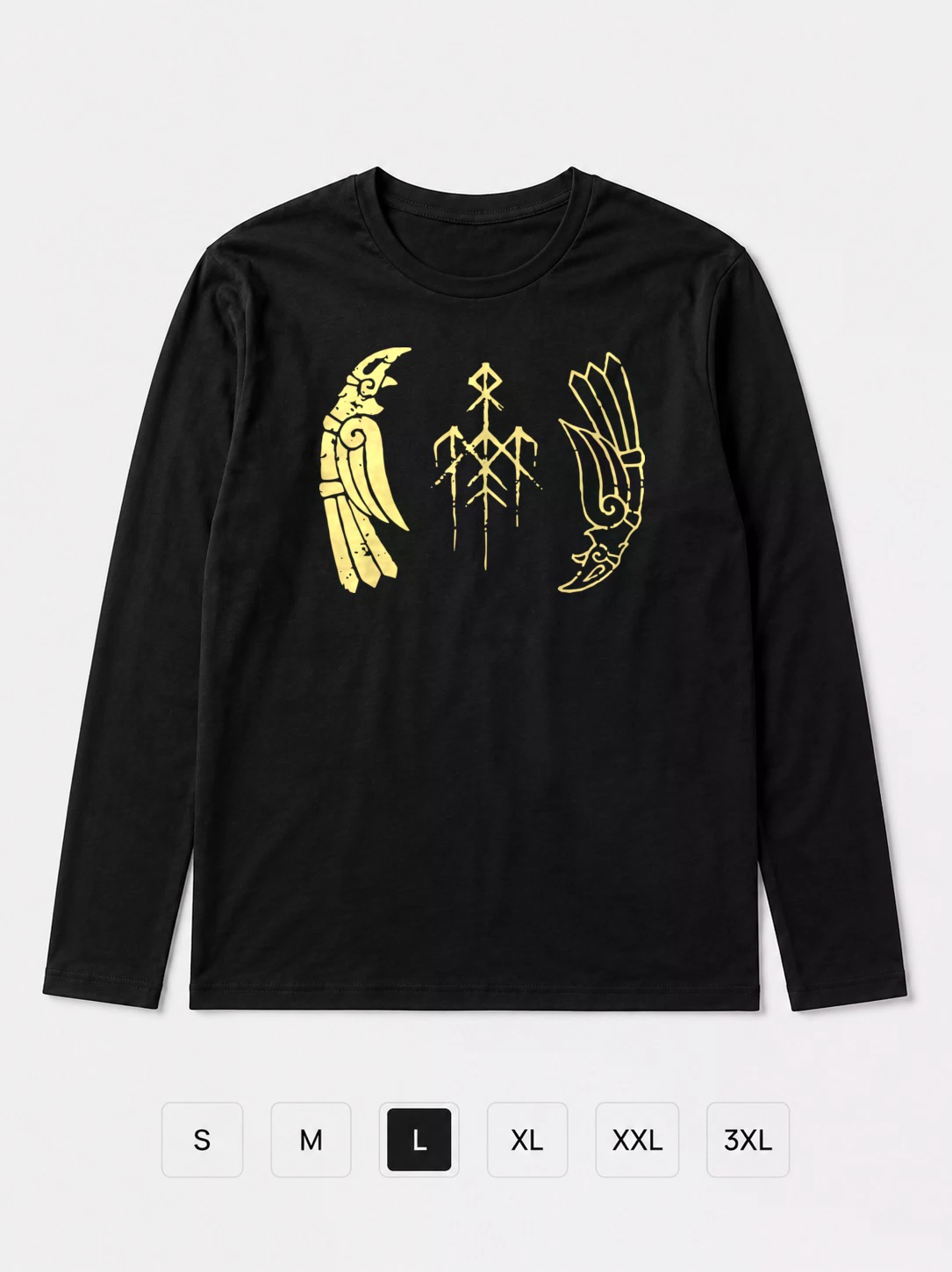 Лонгслив Viking Runes