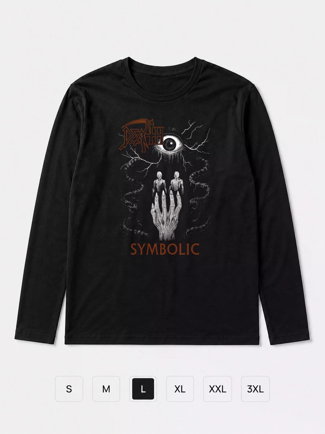 Лонгслив Death Symbolic Fan Art