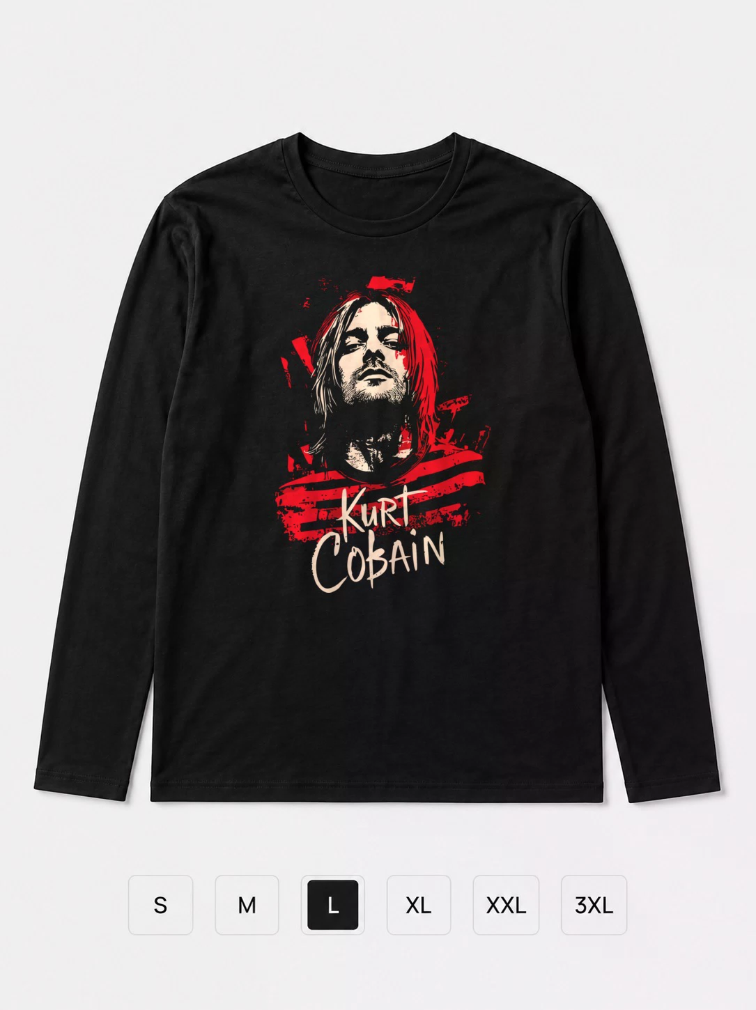 Лонгслив Kurt Cobain