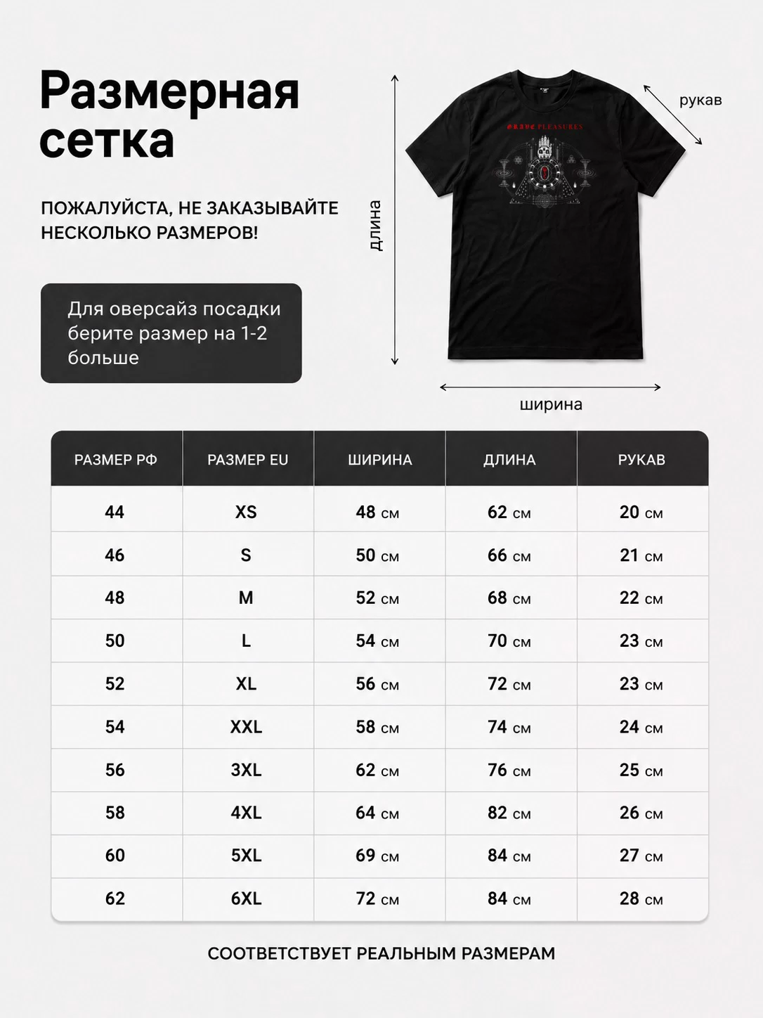 Детали: Футболка Grave pleasures