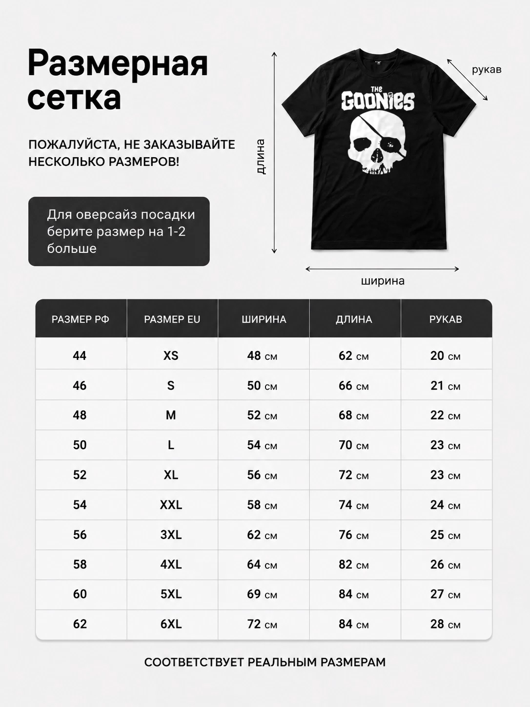 Детали: Футболка Goonies, кино