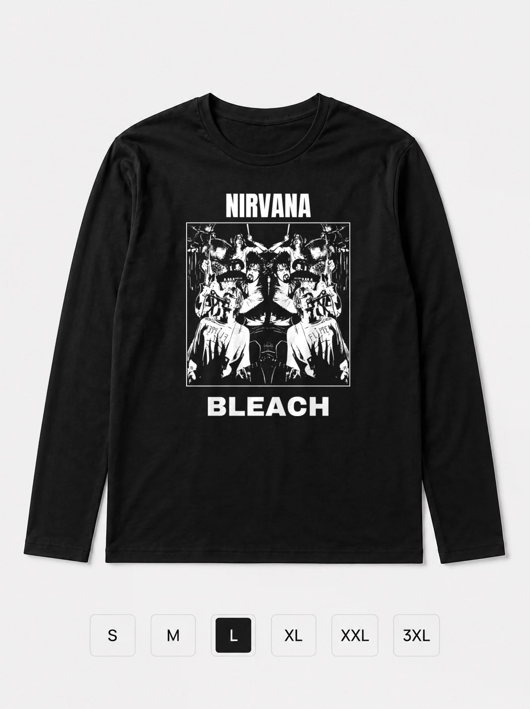 Лонгслив Nirvana Bleach