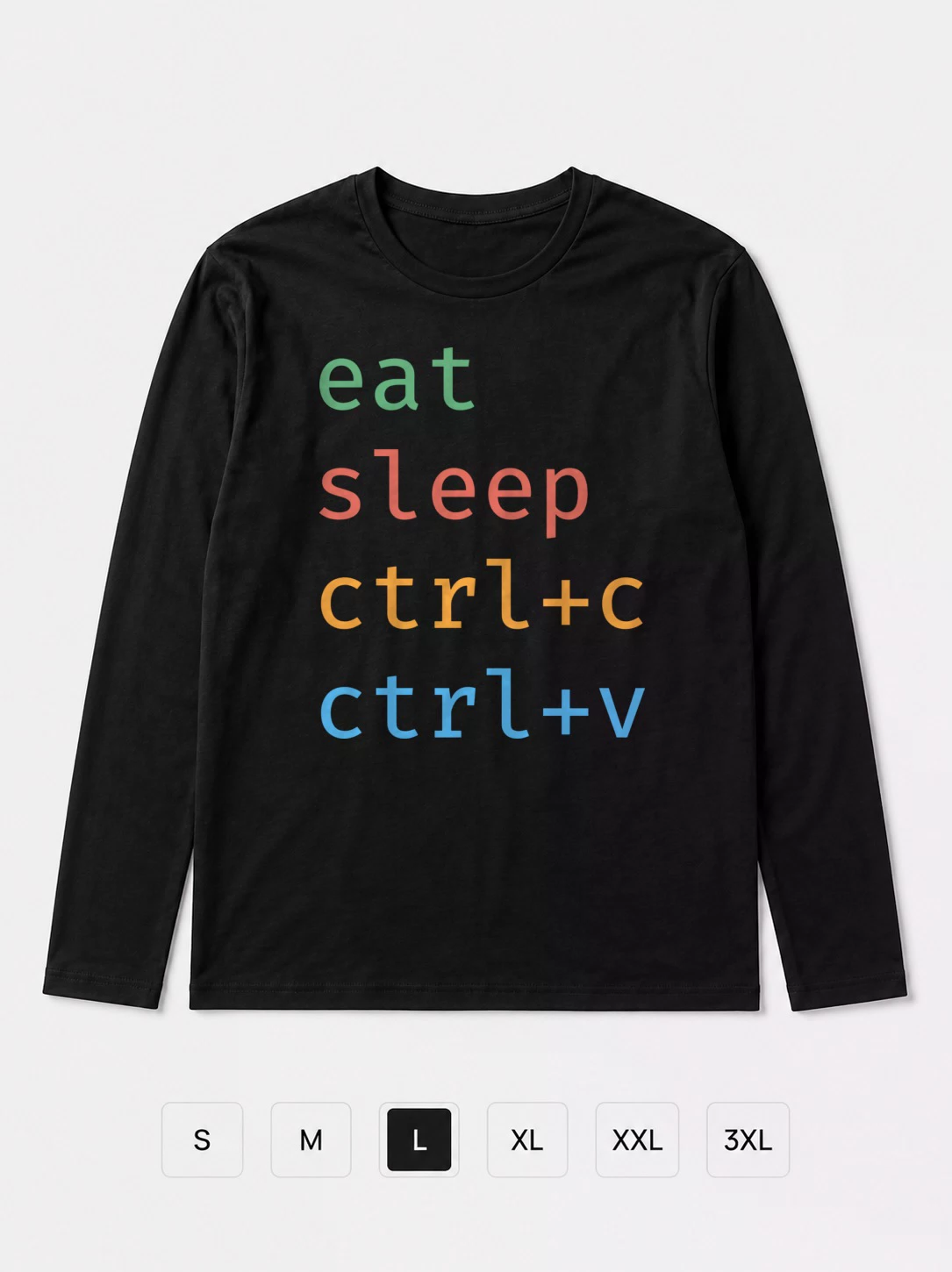 Лонгслив Ctrl C Ctrl V