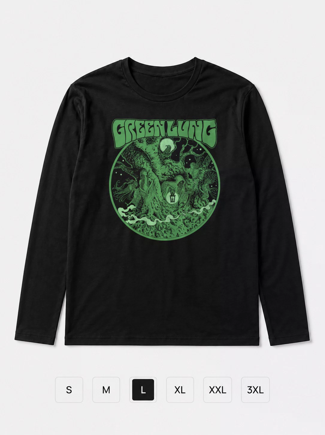 Лонгслив Green Lung